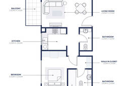 1 bedroom